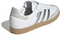 Adidas Samba OG Cloud White Silver Metallic Grey One — vue de profil