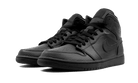 Air Jordan 1 Mid Triple Black - 554724-091