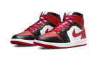 Air Jordan 1 Mid White Bred Toe