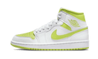 Air Jordan 1 Mid White Lime
