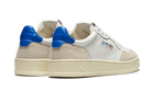 Autry Medalist Leather Suede Low White Light Blue