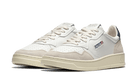 Autry Medalist Leather Suede Low White Navy