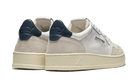 Autry Medalist Leather Suede Low White Navy