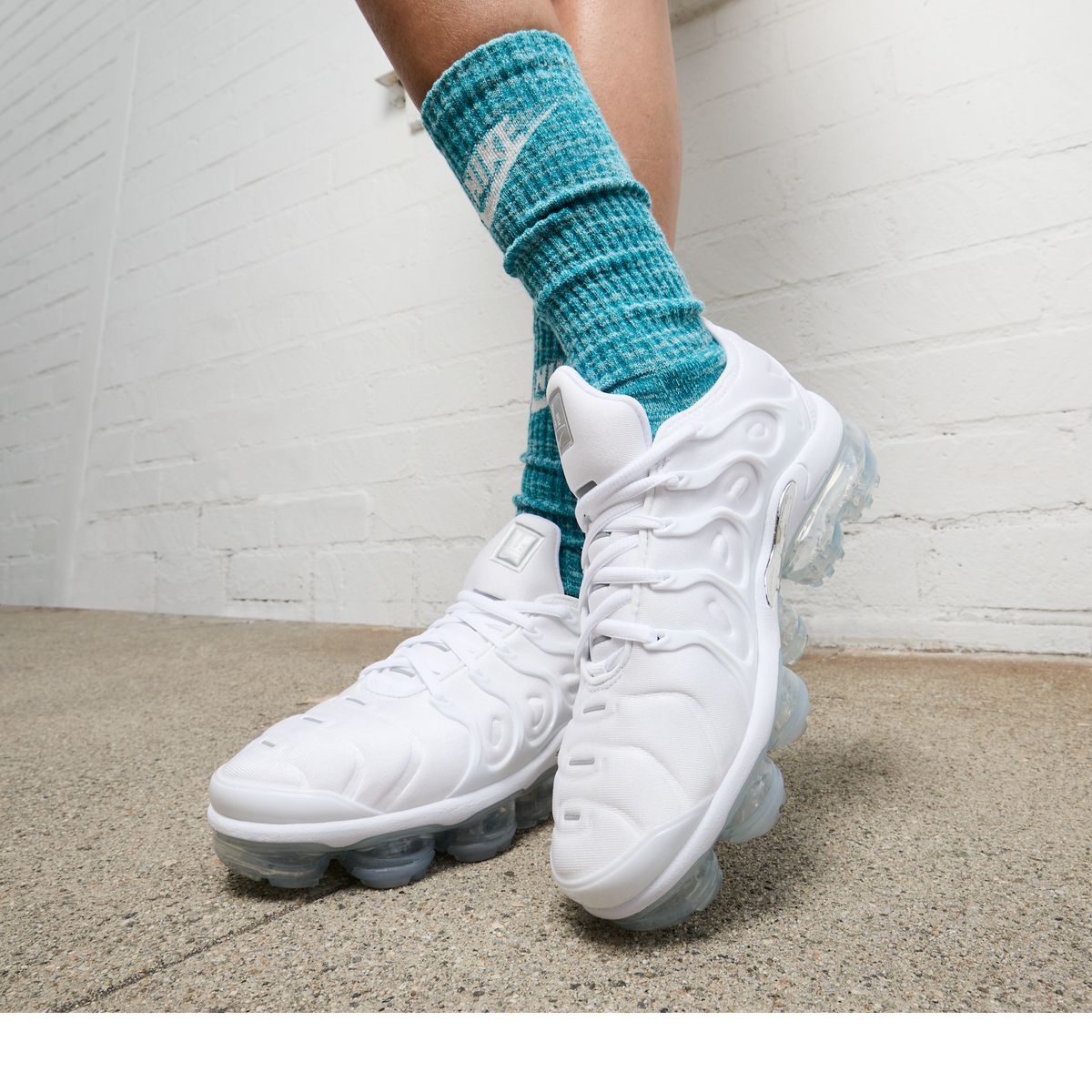 Nike Air VaporMax Plus White Chrome (Women's) | FQ8895-100