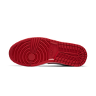 Jordan 1 Low Black White Gym Red (Women's)