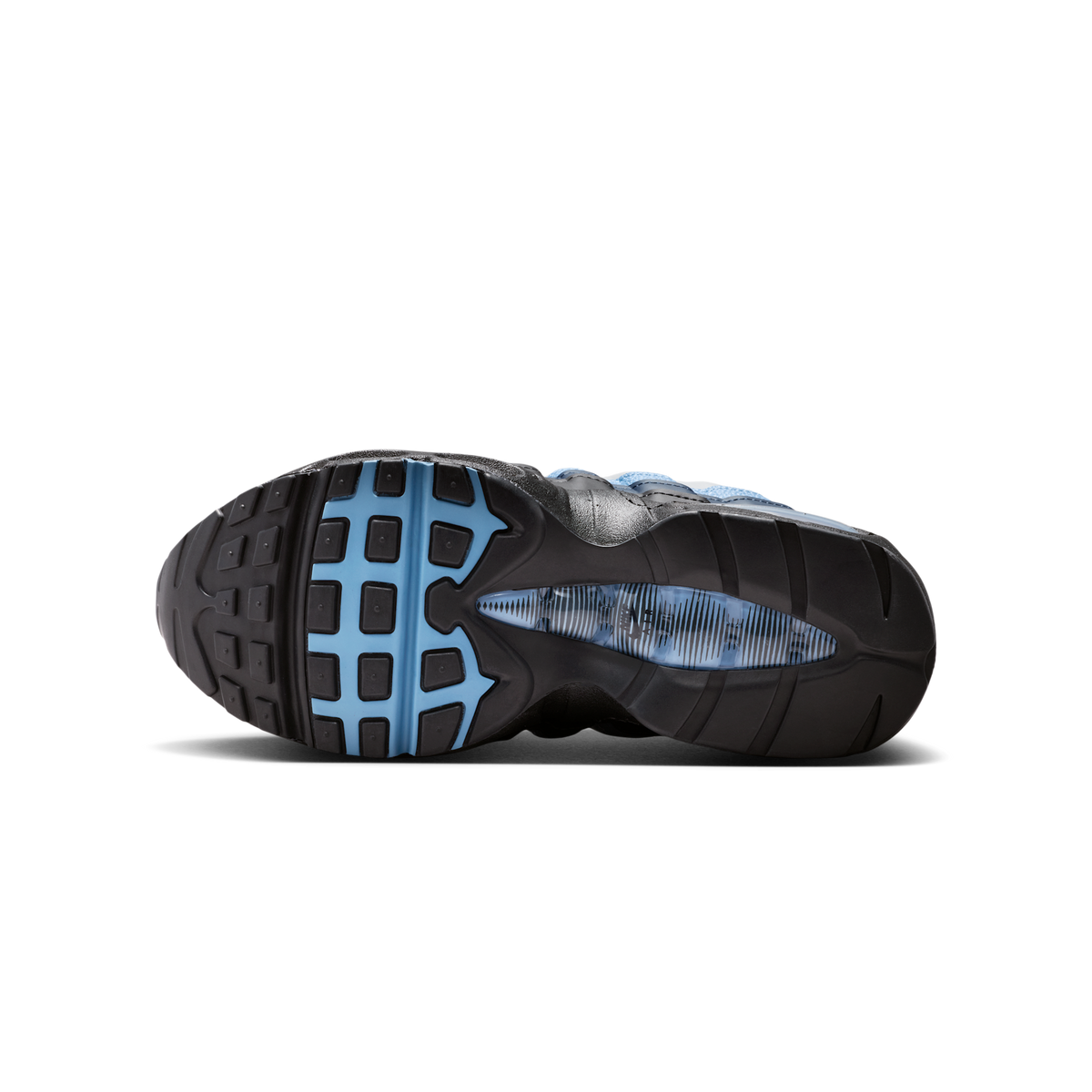 Nike Air Max 95 Black Smoke Grey Work Blue (GS)