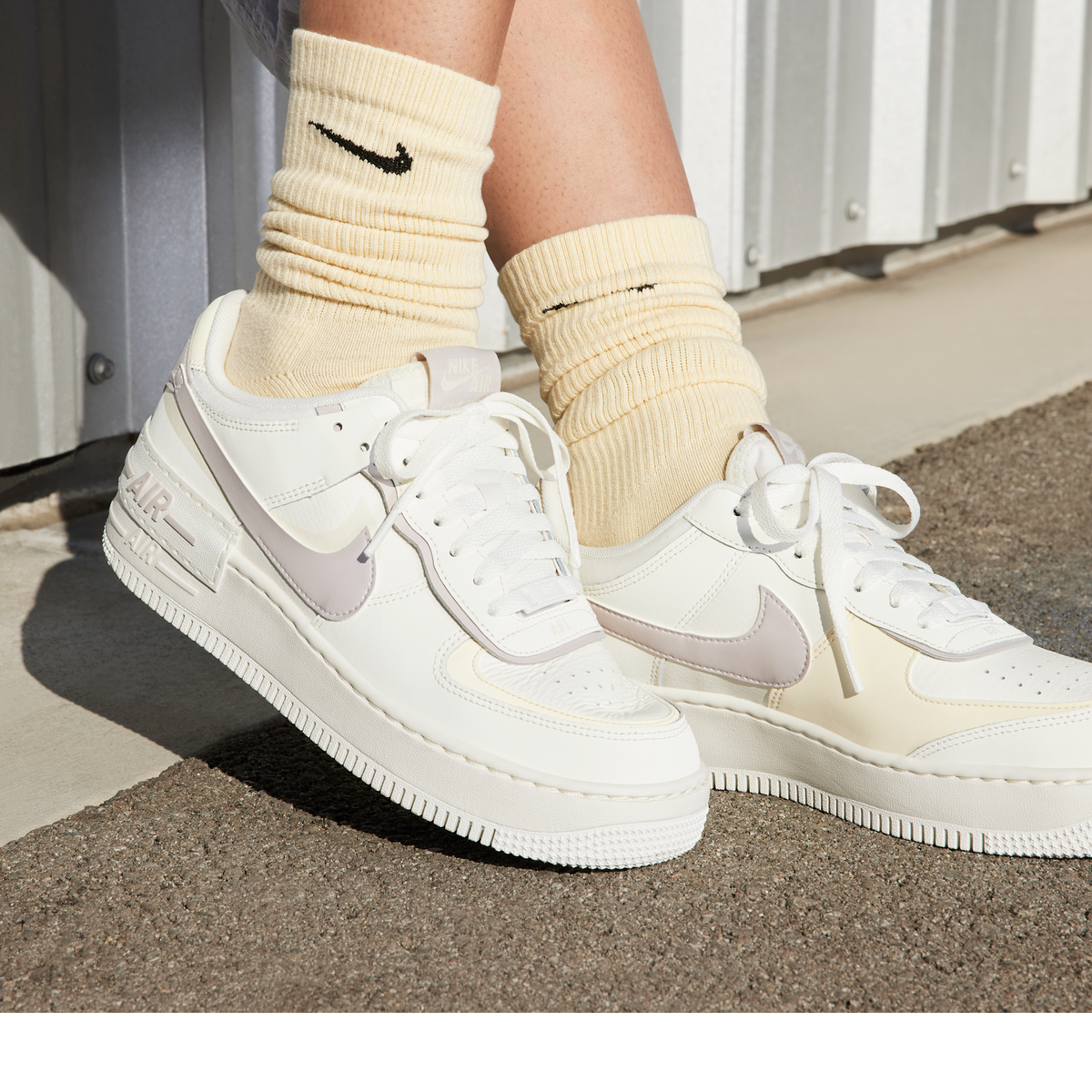Nike Air Force 1 Low Shadow Sail Platinum Violet (Women's)