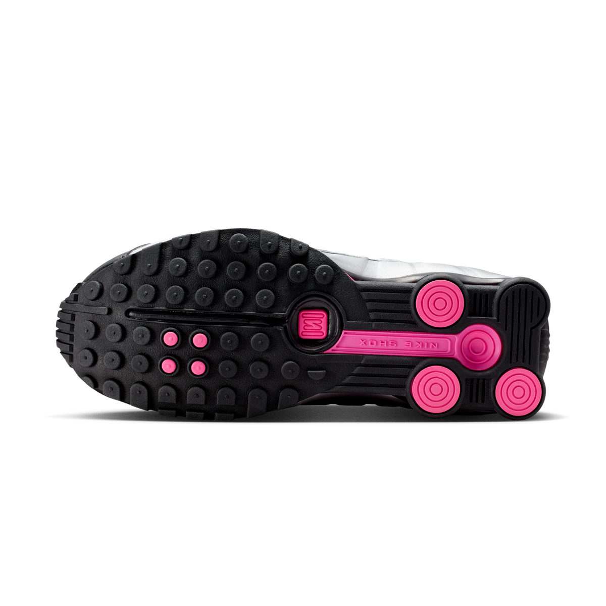 Nike Shox R4 Black Metallic Silver Pinksicle (Women's) | AR3565-012