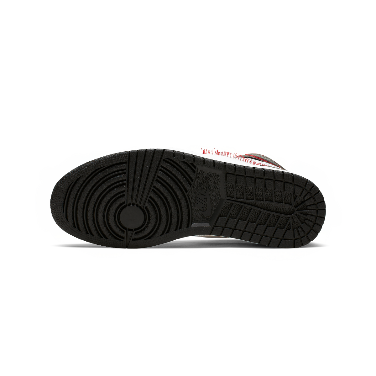Jordan 1 Retro High Defiant White Black Gym Red