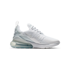 Nike Air Max 270 White Metallic Silver (GS)