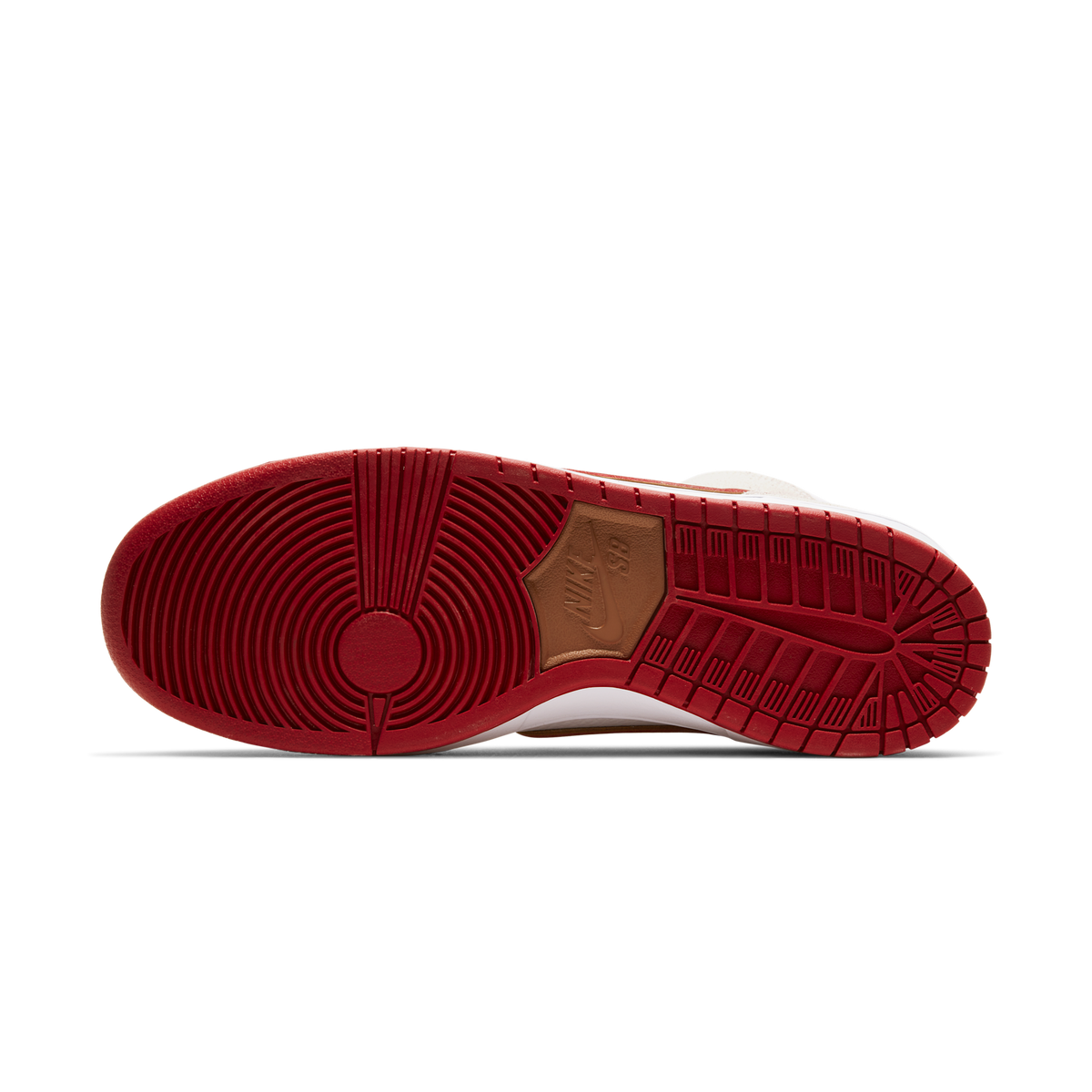 Nike SB Dunk High Sail Bright Crimson
