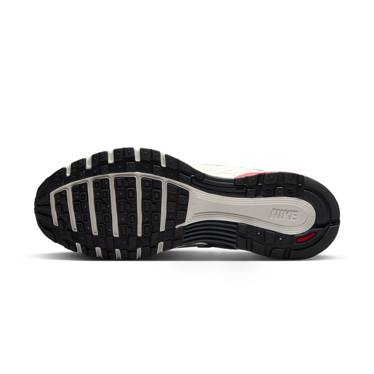 Nike P-6000 Grey Fire Red
