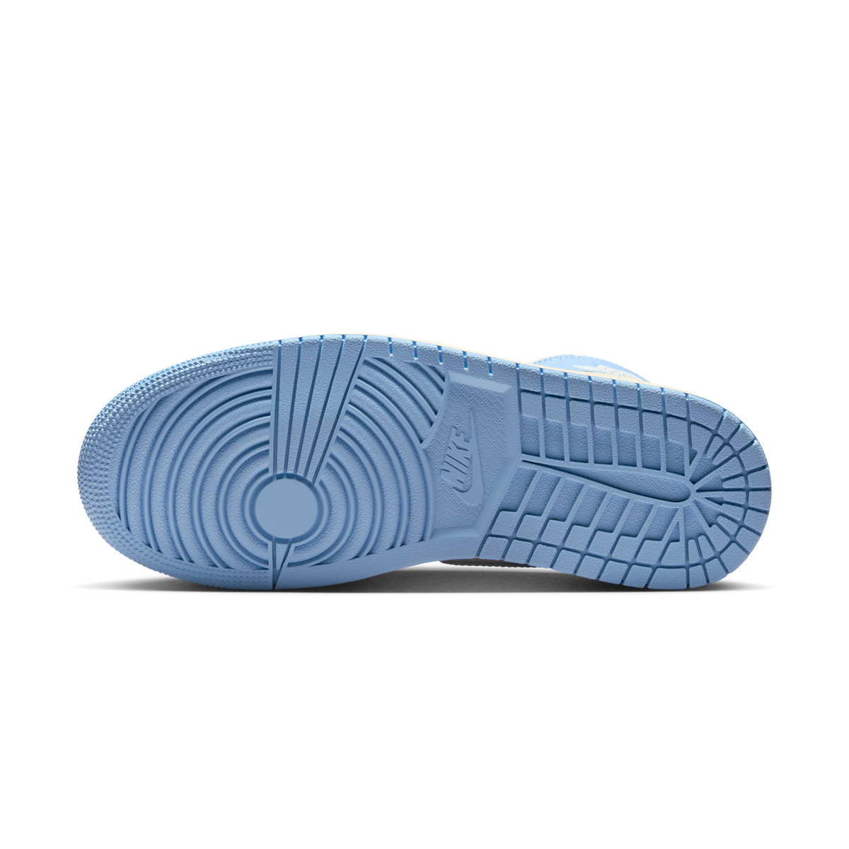 Jordan 1 Mid Psychic Blue Sail Coconut Milk (Women's)
