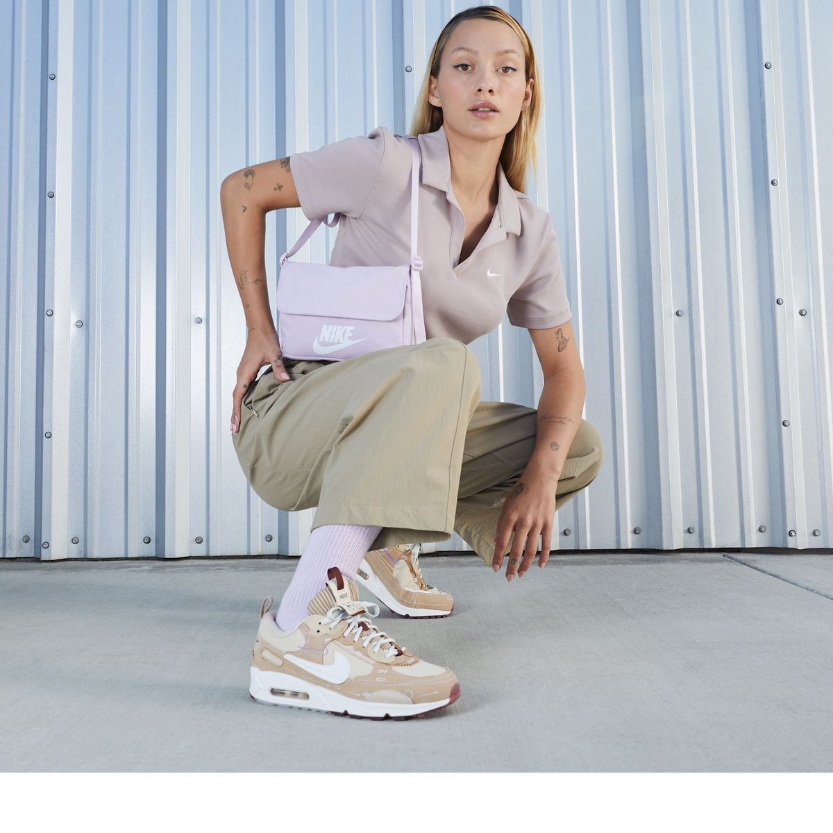 Nike Air Max 90 Futura Serena Williams Design Crew Sanddrift (Women's)