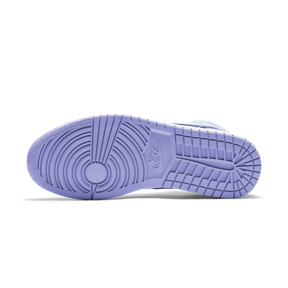 Jordan 1 Mid Purple Aqua