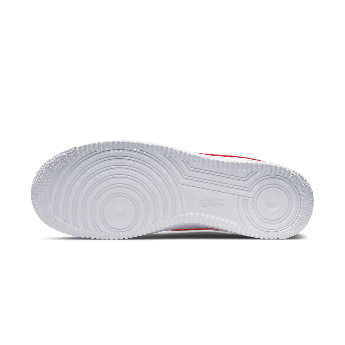 Nike Air Force 1 Low Just Do It White Noble Green Metallic Silver University Red