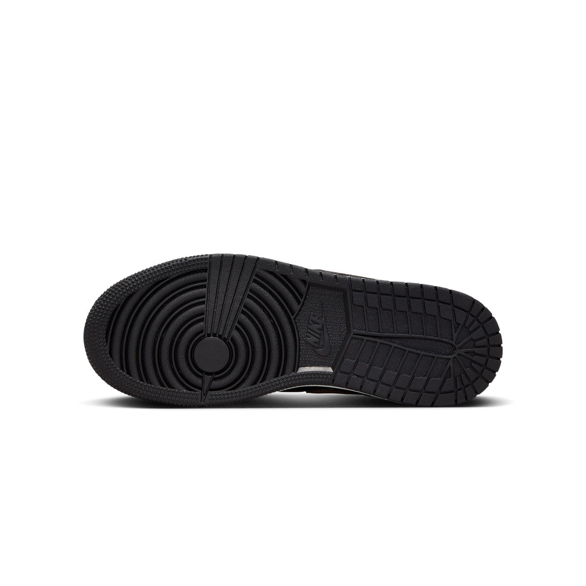 Jordan 1 Mid Black Metallic Gold Swoosh (GS)