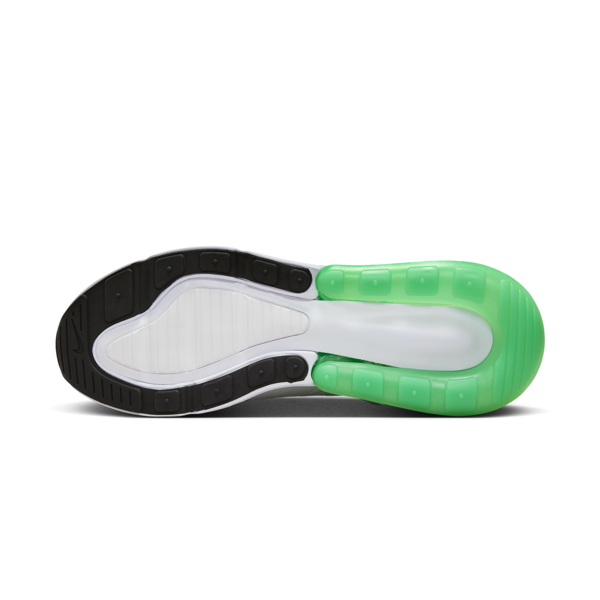 Nike Air Max 270 Light Silver Green Shock