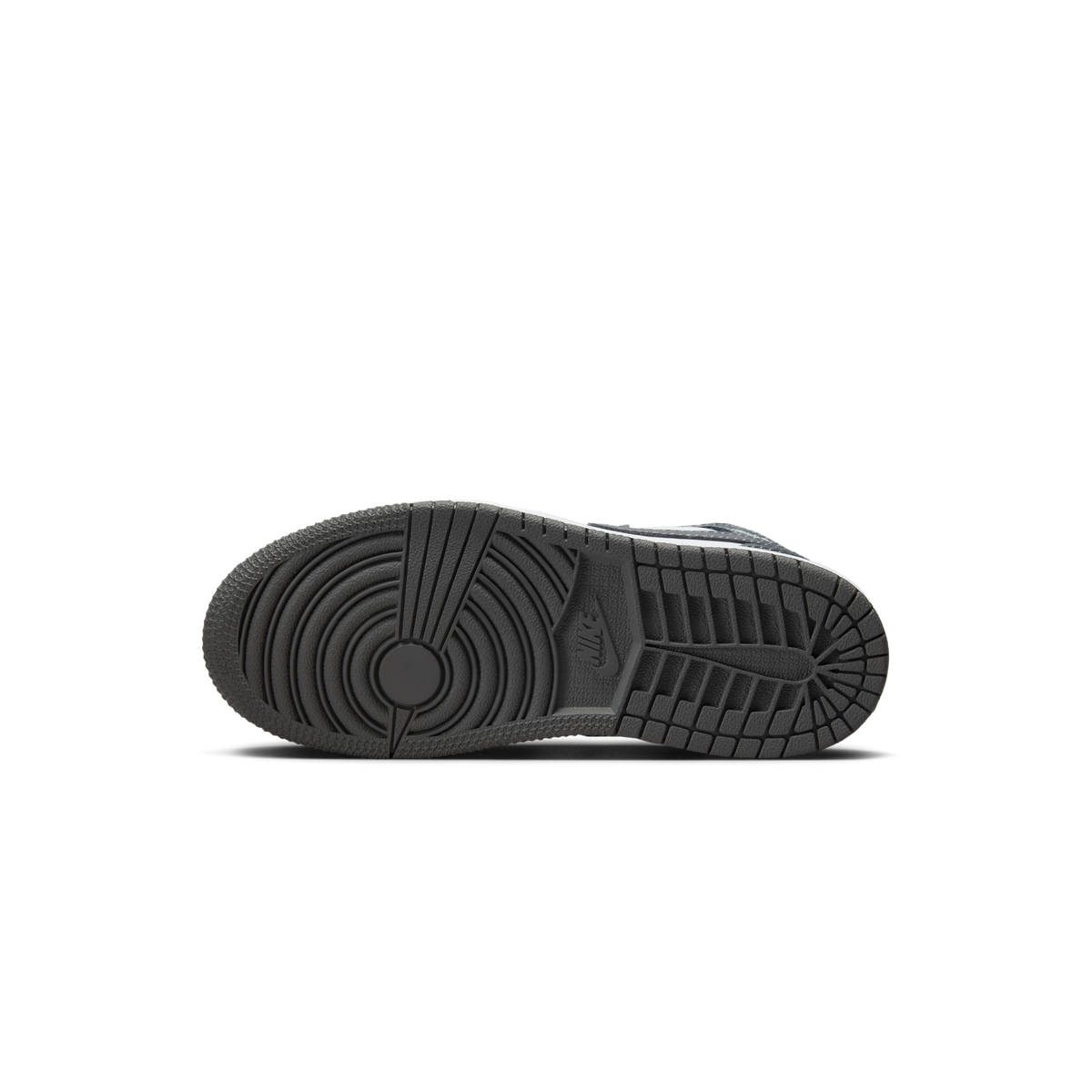 Jordan 1 Mid Black White Iron Grey (PS)