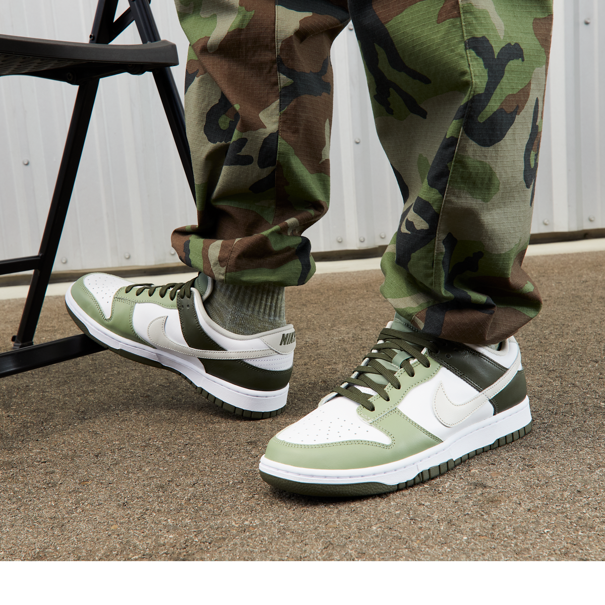 Nike Dunk Low Oil Green Cargo Khaki | FN6882-100