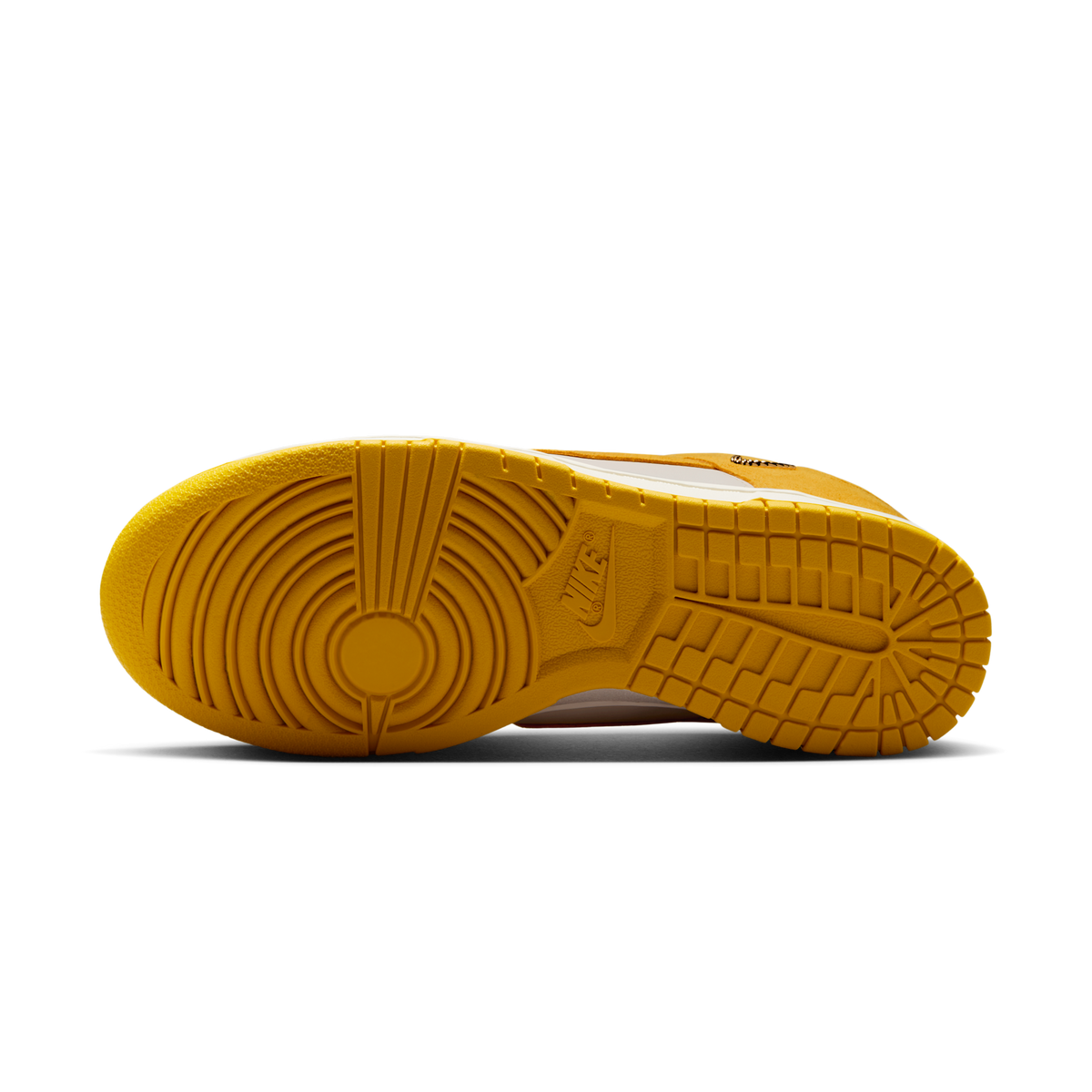 Nike Dunk Low Dark Sulfur Gold Mini Swoosh (Women's) | IB4417-101