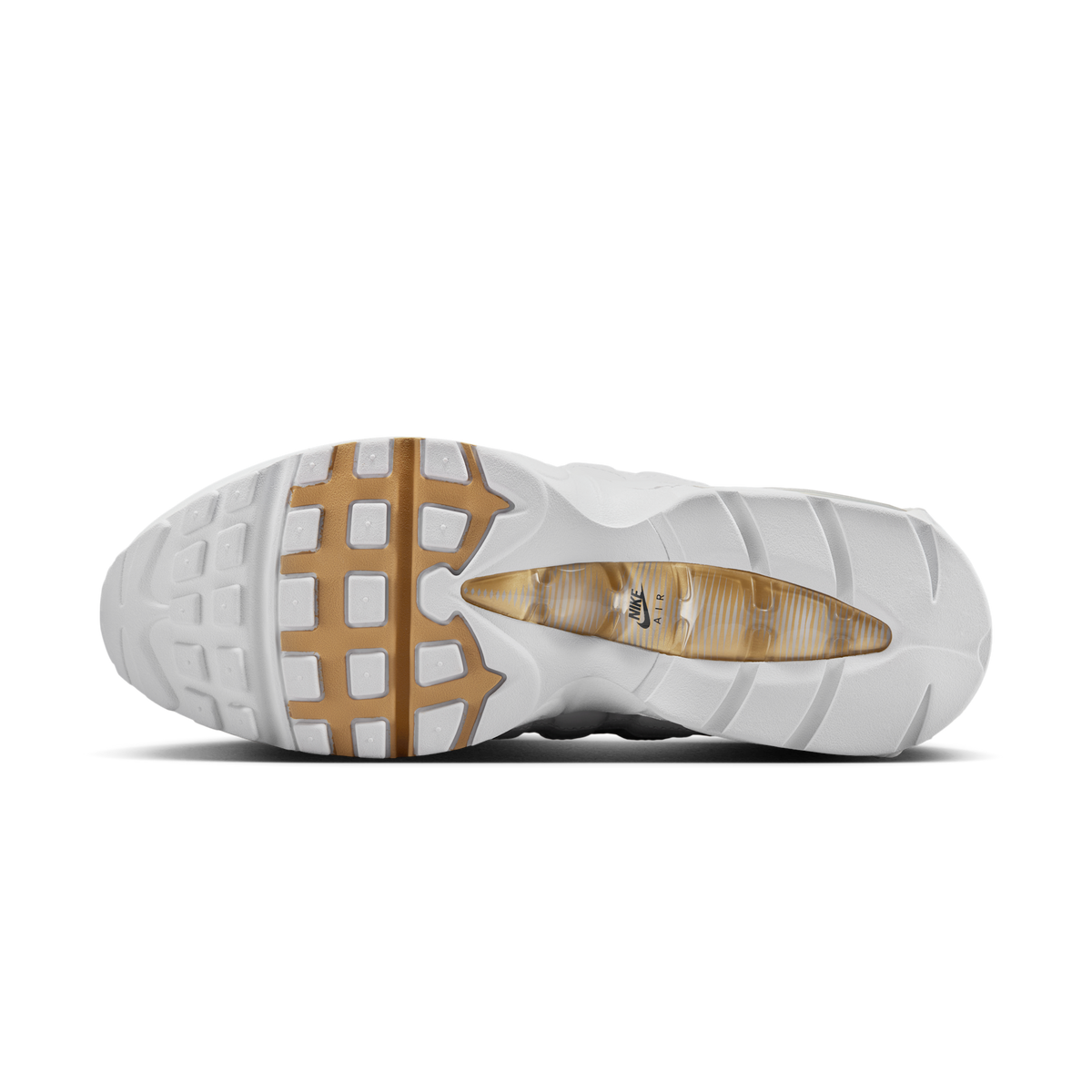 Nike Air Max 95 OG Big Bubble White Team Gold | IB1667-101