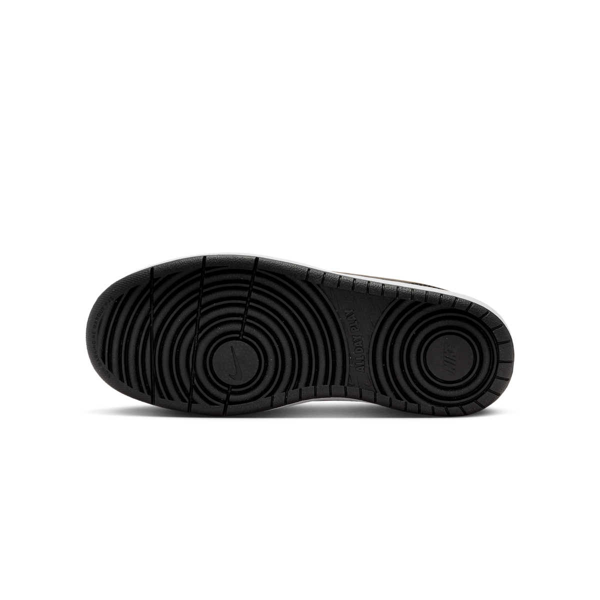 Nike Court Borough Low Recraft Black White Metallic Gold (GS)