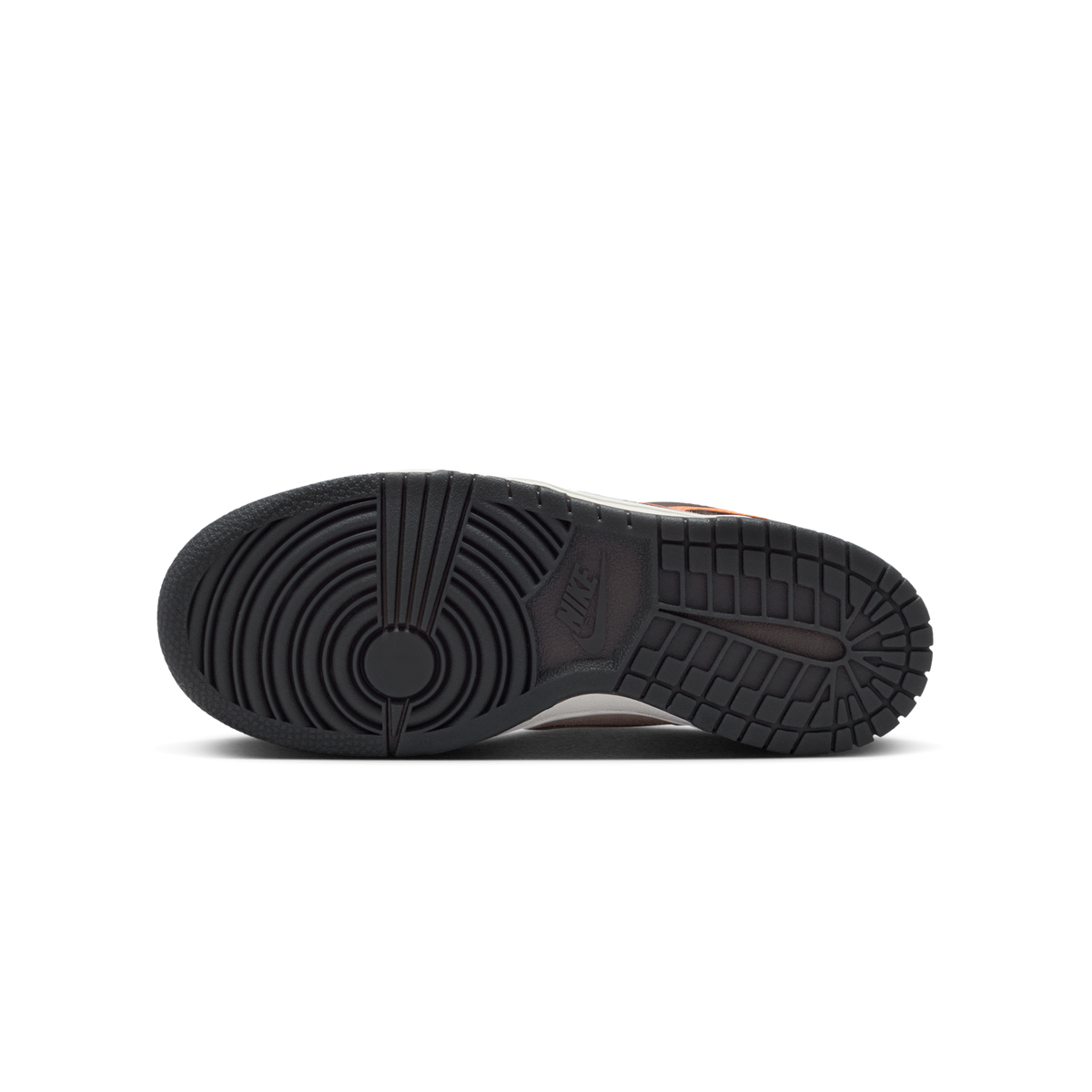 Nike Dunk Low Medium Grey Black Orange Peel (GS)