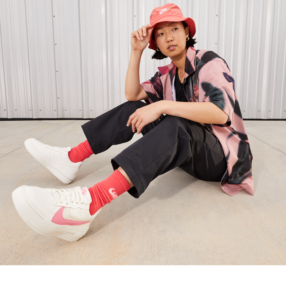 Nike Air Force 1 Low PLT.AF.ORM Sail Coral Chalk (Women's)