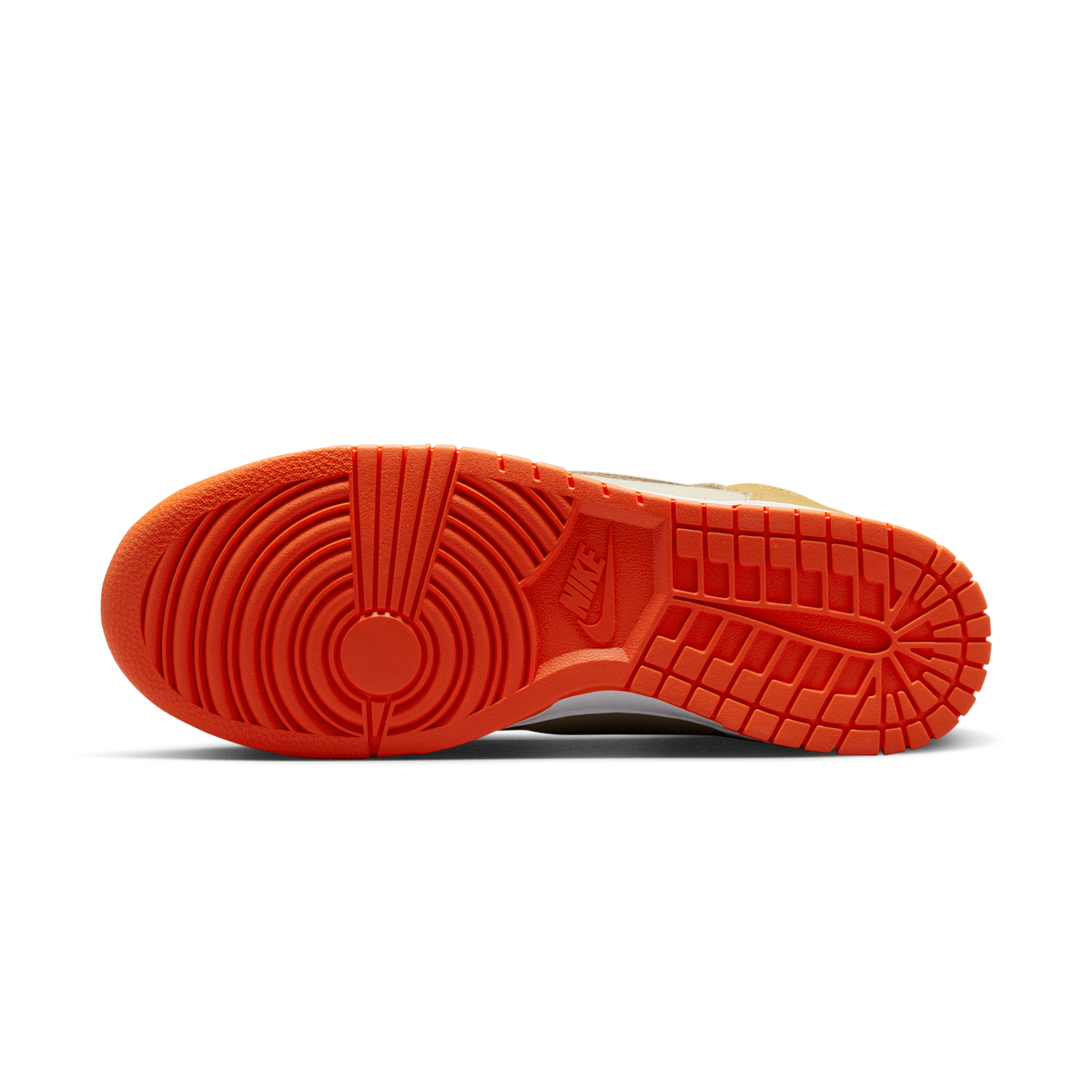 Nike Dunk High Wheat Gold Safety Orange