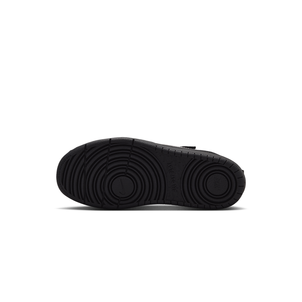 Nike Court Borough Low Recraft Black White Black (PS)