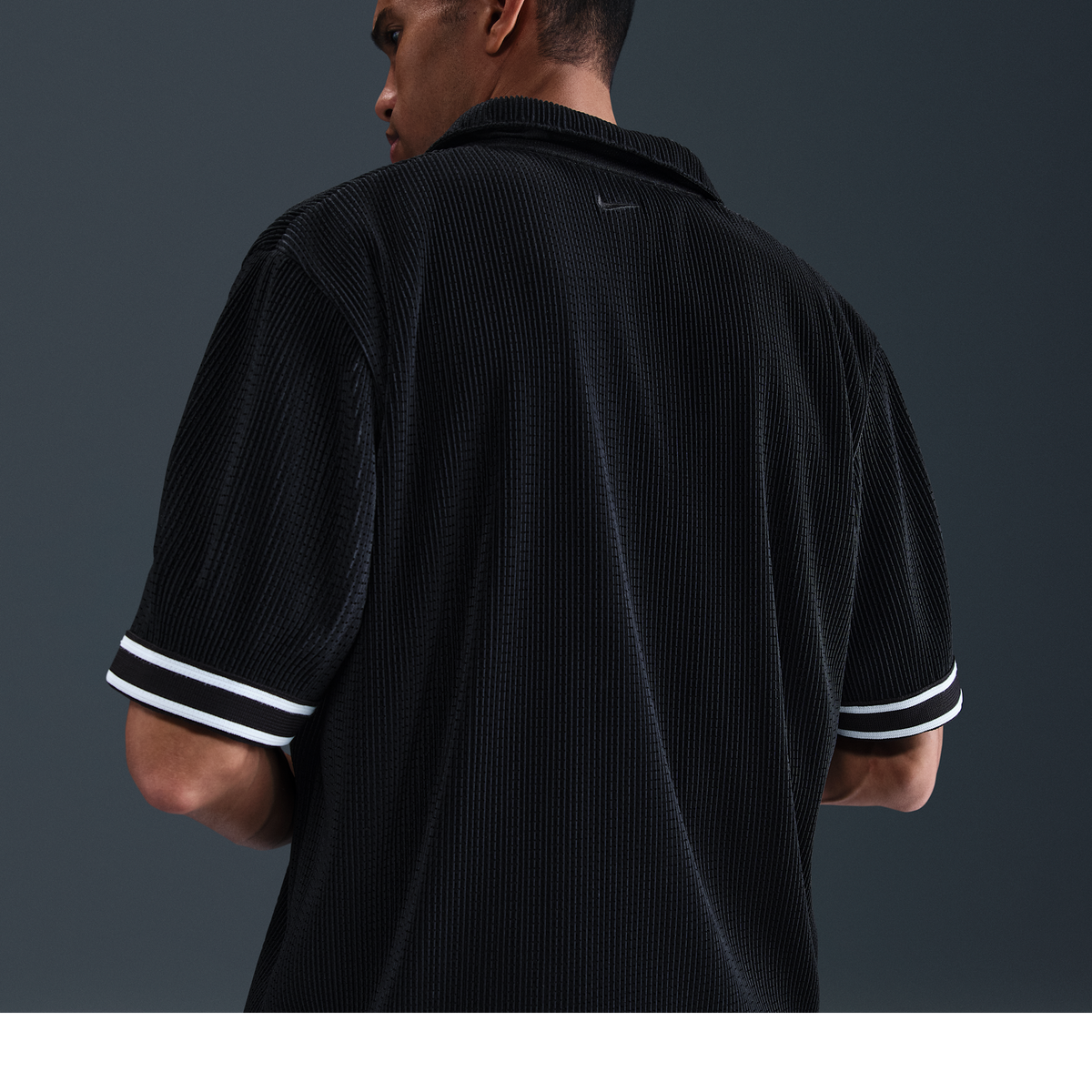 Nike What The Kobe Pleated S/S Top Black