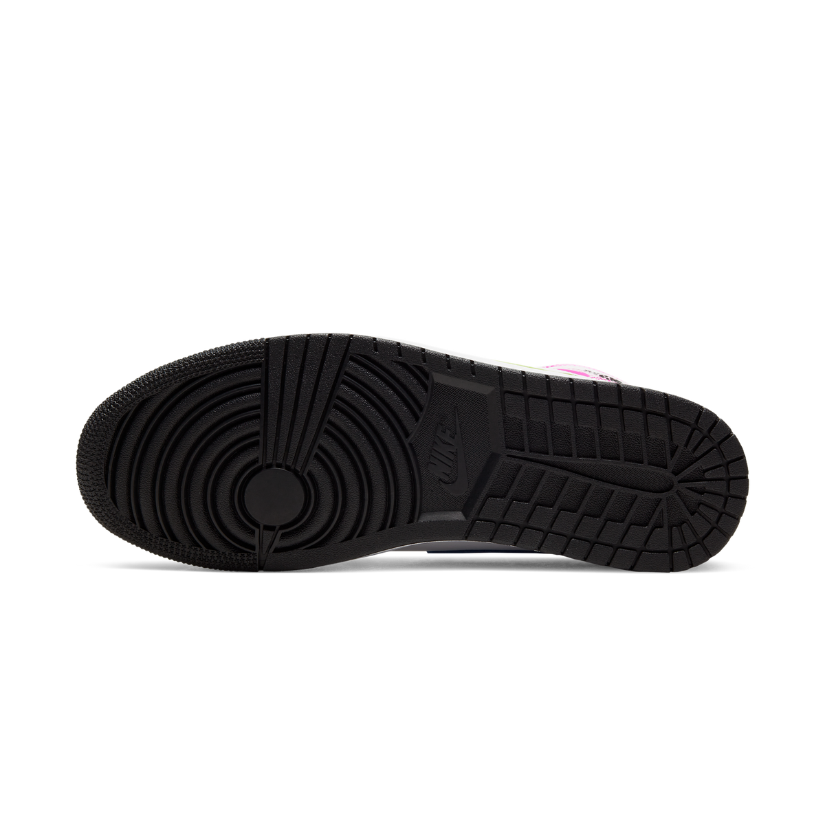 Jordan 1 Mid White Black Cyber Pink