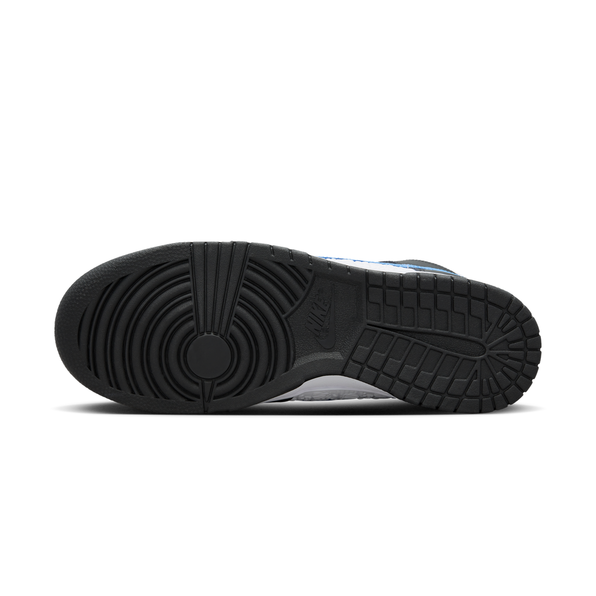 Nike Dunk High Retro FLC Black University Blue White | FJ4210-001