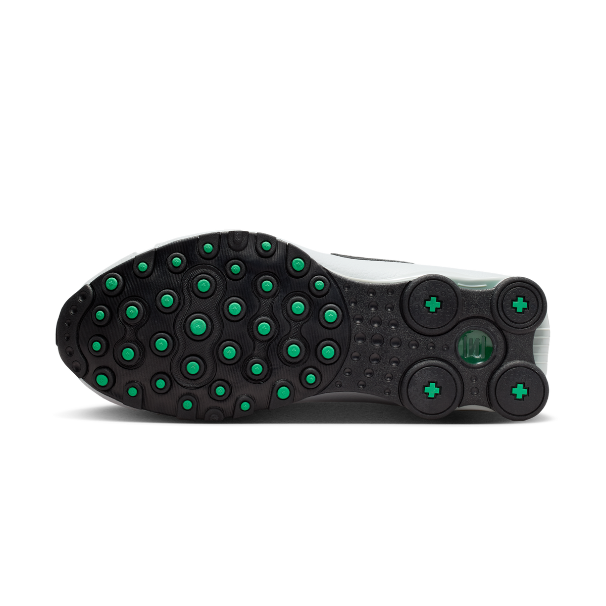 Nike Shox NZ Grey Fog Stadium Green Black