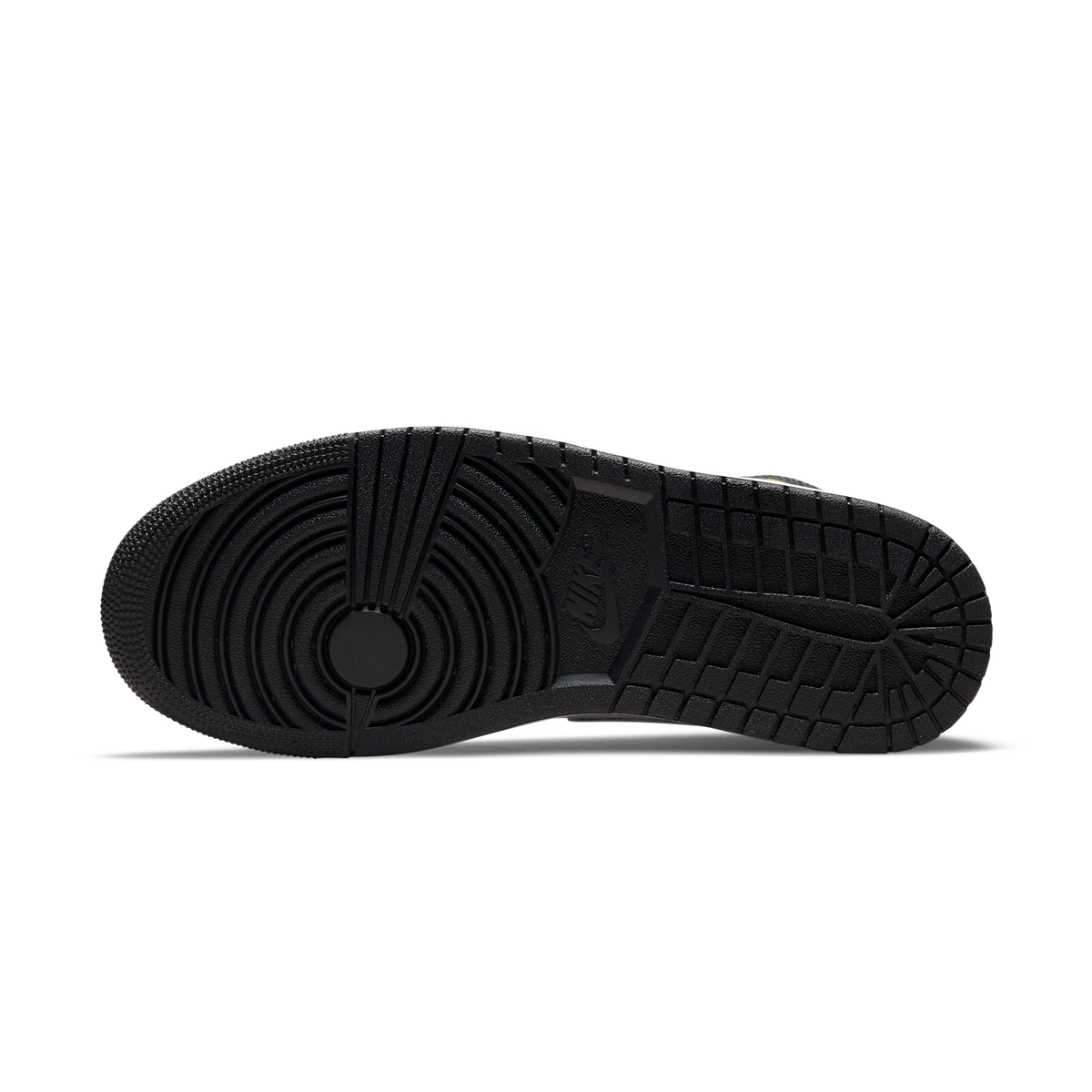 Jordan 1 Mid White Pollen Black