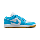 Jordan 1 Low White Gum Light Brown Dark Powder Blue (Women's)