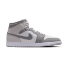 Jordan 1 Mid SE White Phantom Sail Light Smoke Grey