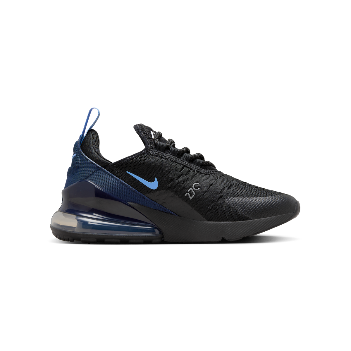Nike Air Max 270 Black Royal Midnight Navy (GS)