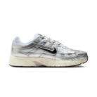 Nike P-6000 White Metallic Silver Flat Silver Black