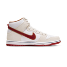 Nike SB Dunk High Sail Bright Crimson