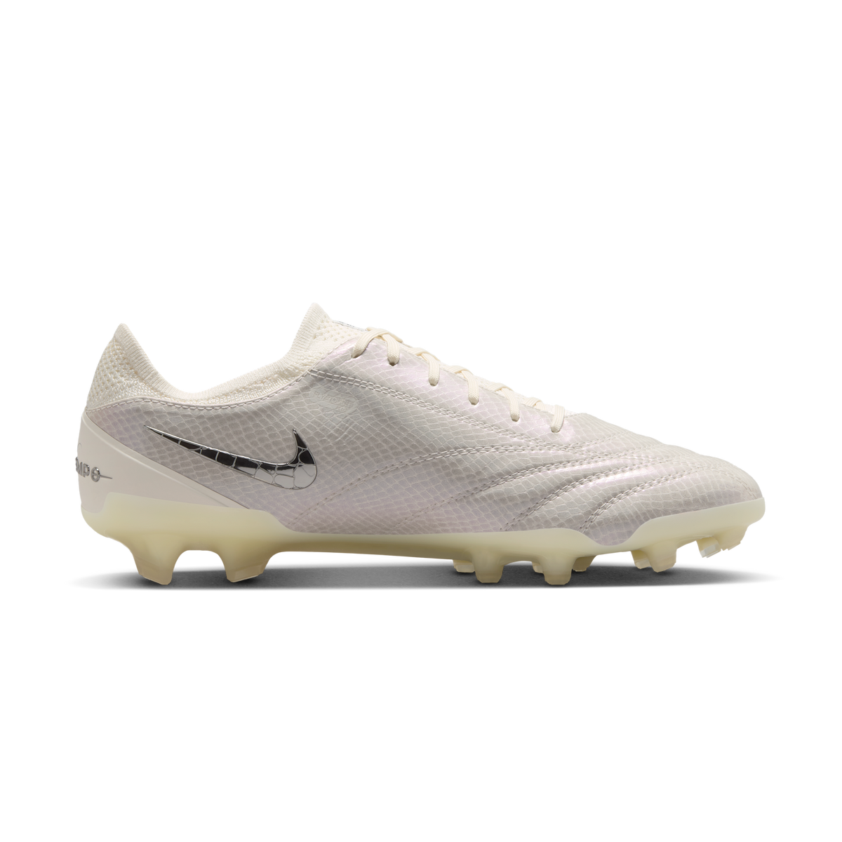 Nike Tiempo Legend 10 Elite Luxe FG Montebelluna Leather White Snakeskin | FZ1487-100