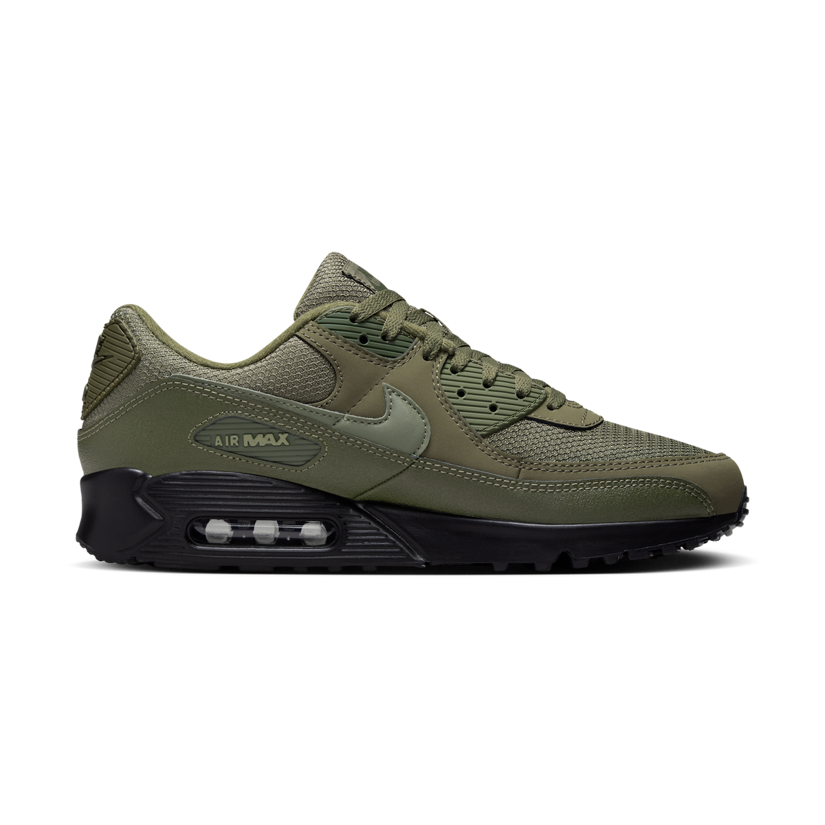 Nike Air Max 90 Reflective Swoosh Medium Olive