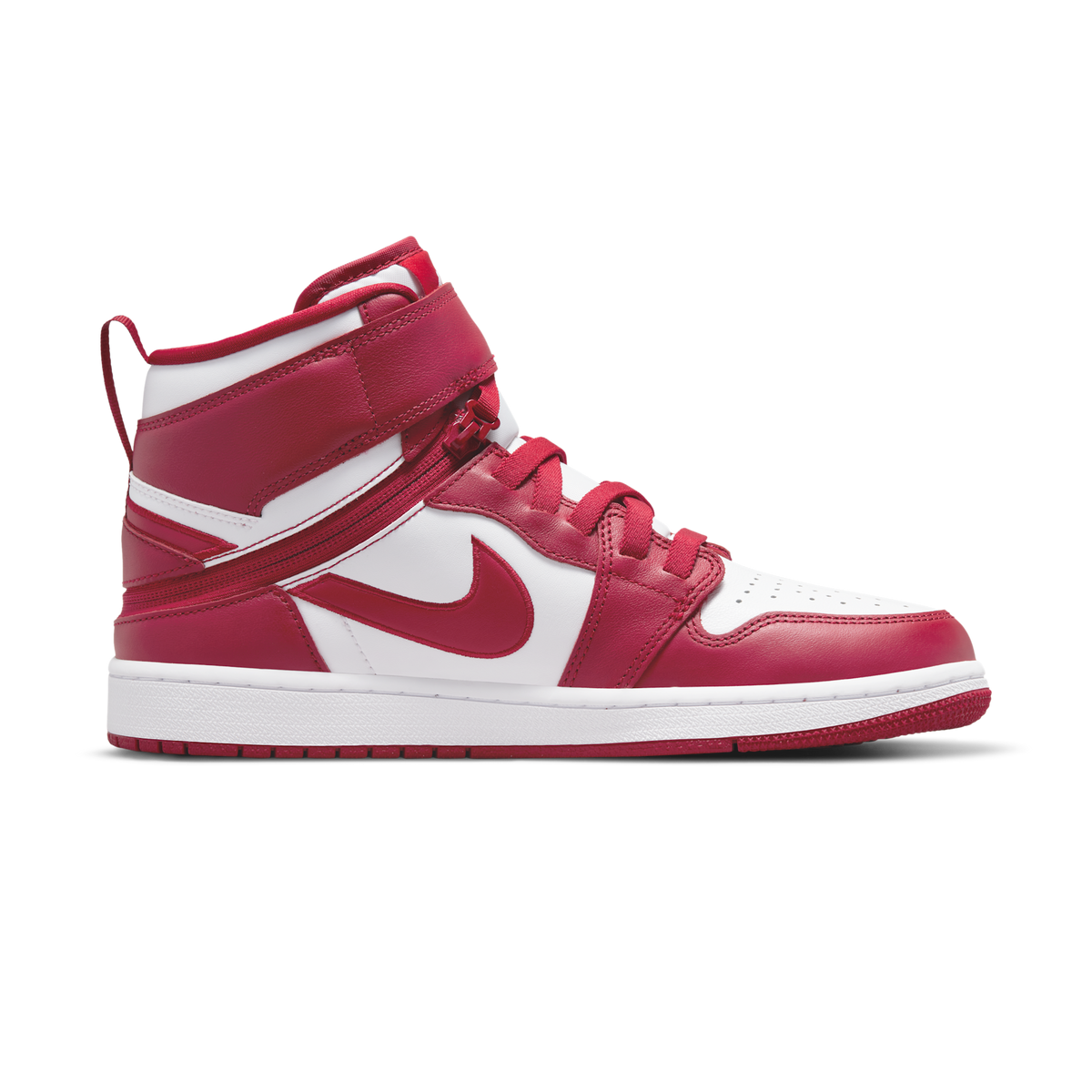 Jordan 1 High FlyEase White Cardinal Red
