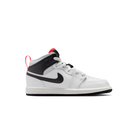 Jordan 1 Mid Summit White Infrared Black (PS)