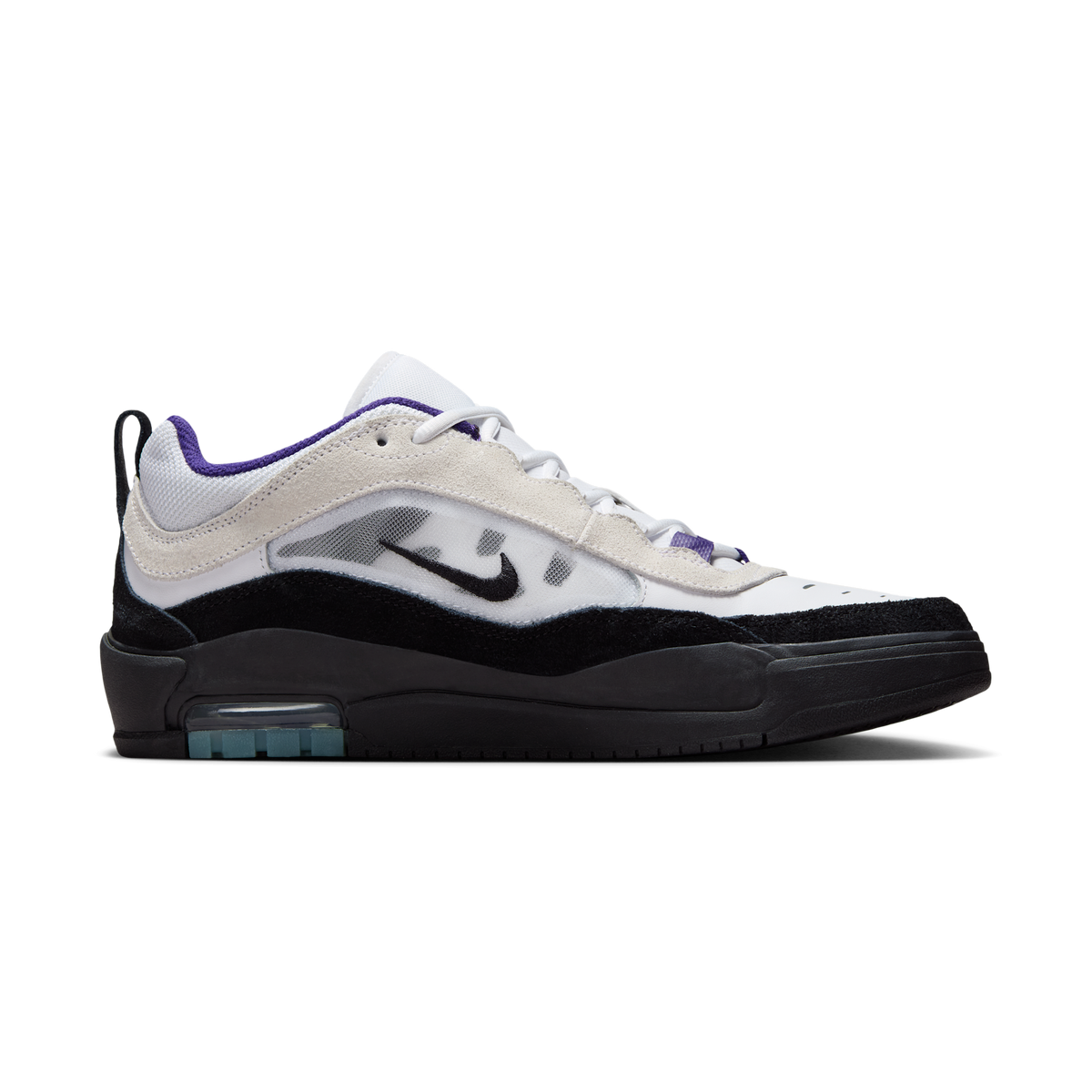 Nike SB Air Max Ishod White Black Court Purple | FB2393-104