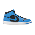 Jordan 1 Mid University Blue Black