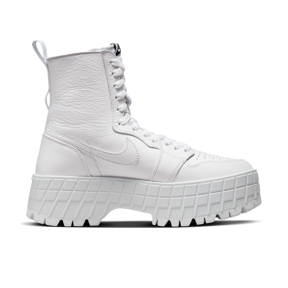 Jordan 1 High Brooklyn Triple White (Women's)