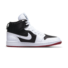 Jordan 1 Mid SE Utility Canvas White Black Gym Red (Women's)