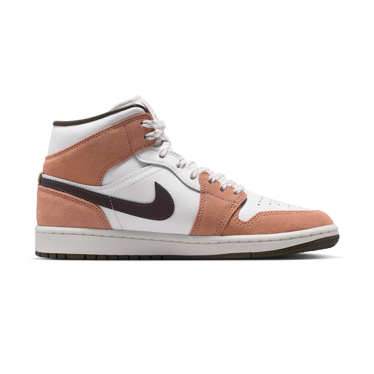 Jordan 1 Mid Light Cognac (Women's)